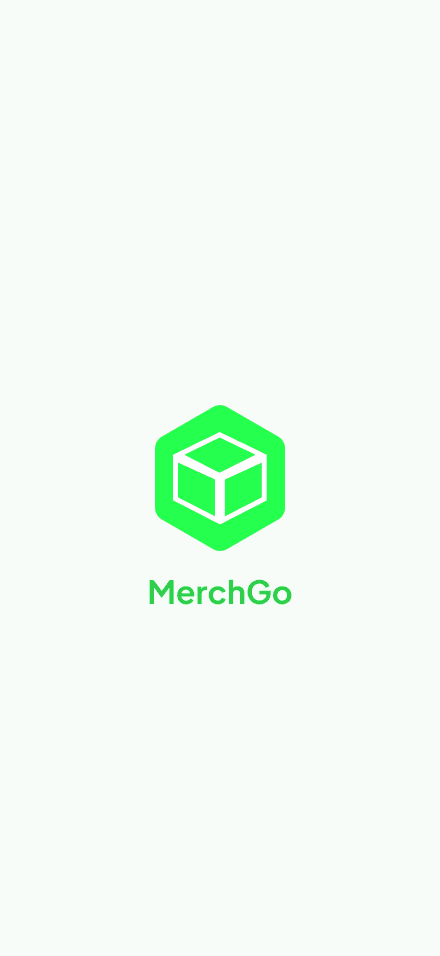 Splash screen MerchGo